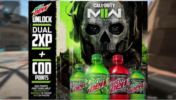 Modern Warfare 2: How to Get Mountain Dew Skin, COD Points and Double XP Rewards