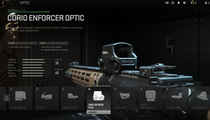 Modern Warfare 2- Where to Get Corio Enforce Optic
