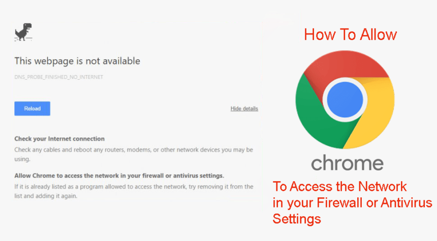 How to Allow Chrome to Access the Network in your Firewall or Antivirus Settings