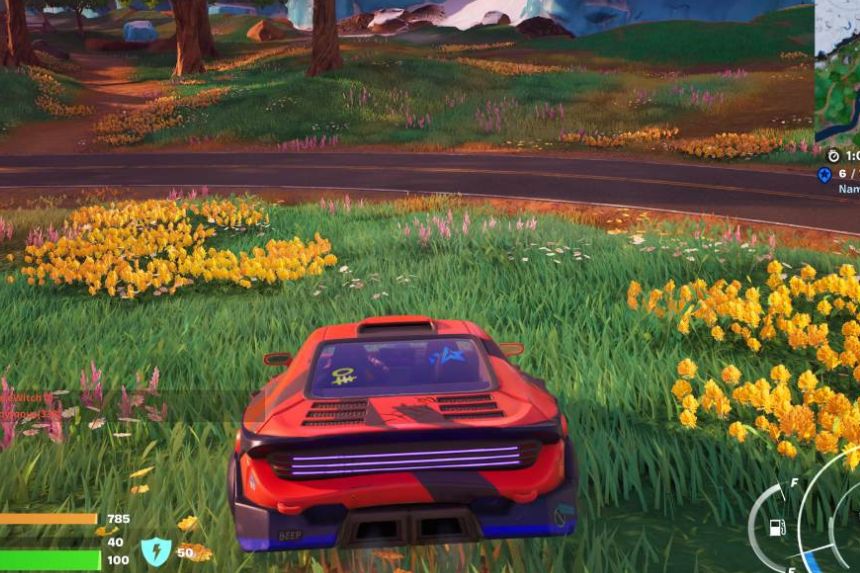 Fortnite Chapter 4, Season 2 Syndicate Quest ‘Destroy Objects while Drifting or Boosting in Nitro Drifter’ How to Complete