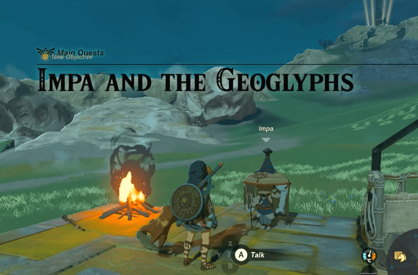 Zelda Tears of the Kingdom Impa And The Geoglyphs Walkthrough