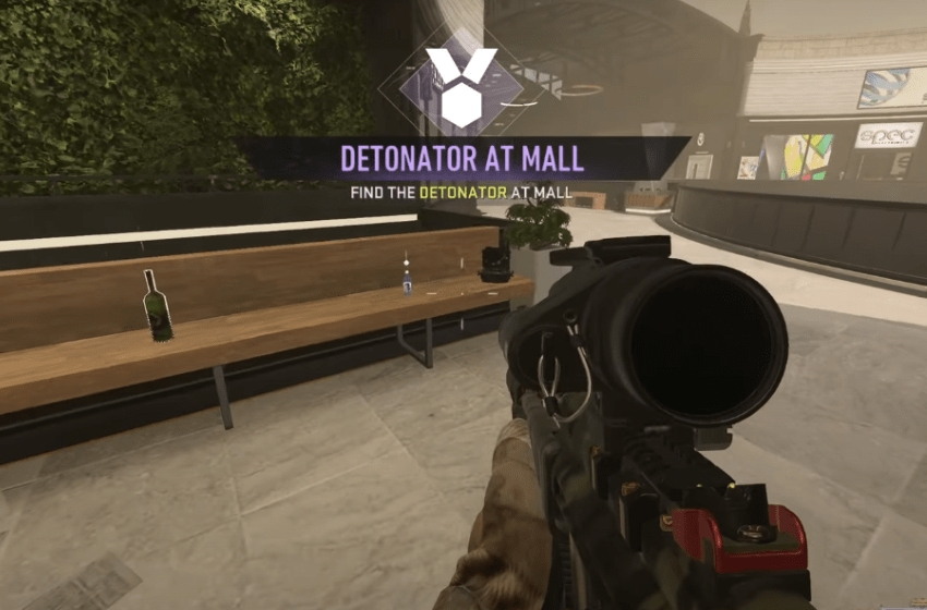 DMZ Assault on Vondel - Mall Detonator Location.