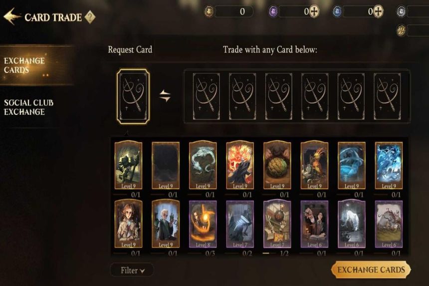Guide to Trade Cards in Harry Potter: Magic Awakened- How to Do