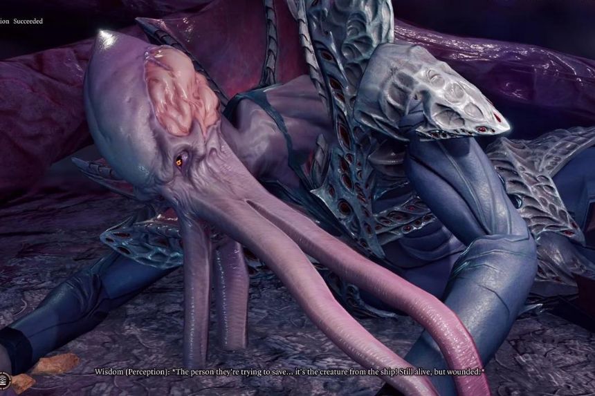 Shall You Feed The Dying Mind Flayer or Kill It in Baldur's Gate 3? Choice Explained