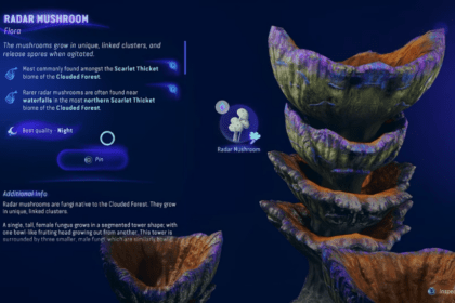 Avatar Frontiers of Pandora - Radar Mushroom Location
