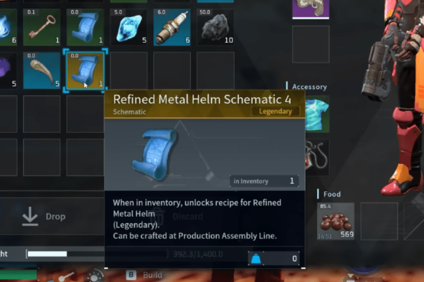 Palworld - How to Get Legendary Refined Metal Helm Schematic