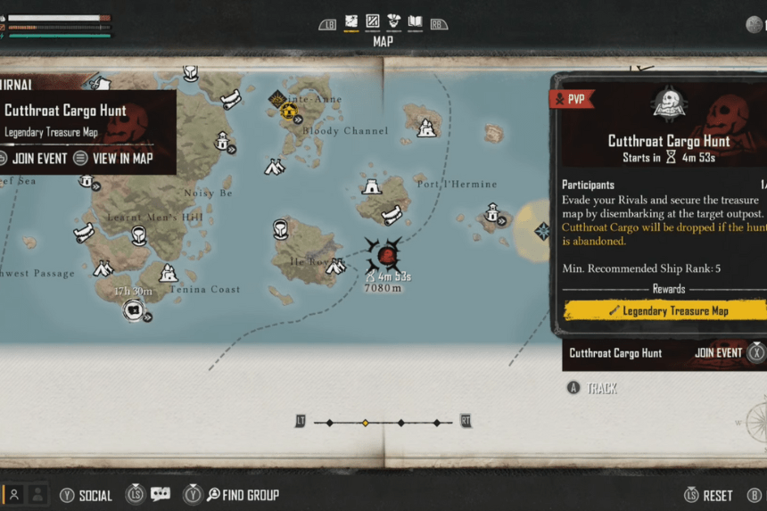 Skull and Bones - How to Win at Cutthroat Cargo Hunt
