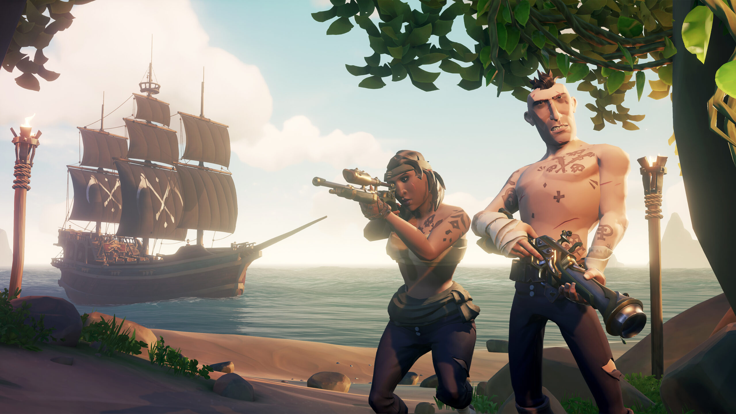 How to Get the Full Set of the Shrouded Ghost Hunter Cosmetics in Sea of  Thieves - QM Games