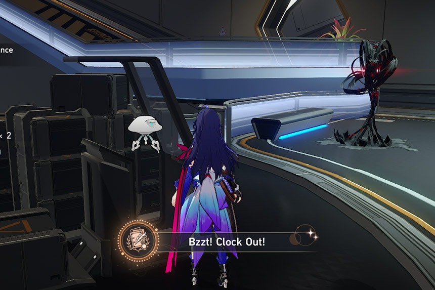 Honkai: Star Rail – White Robot Location In Herta Space Station (Bzzt!  Clock Out! Achievement)